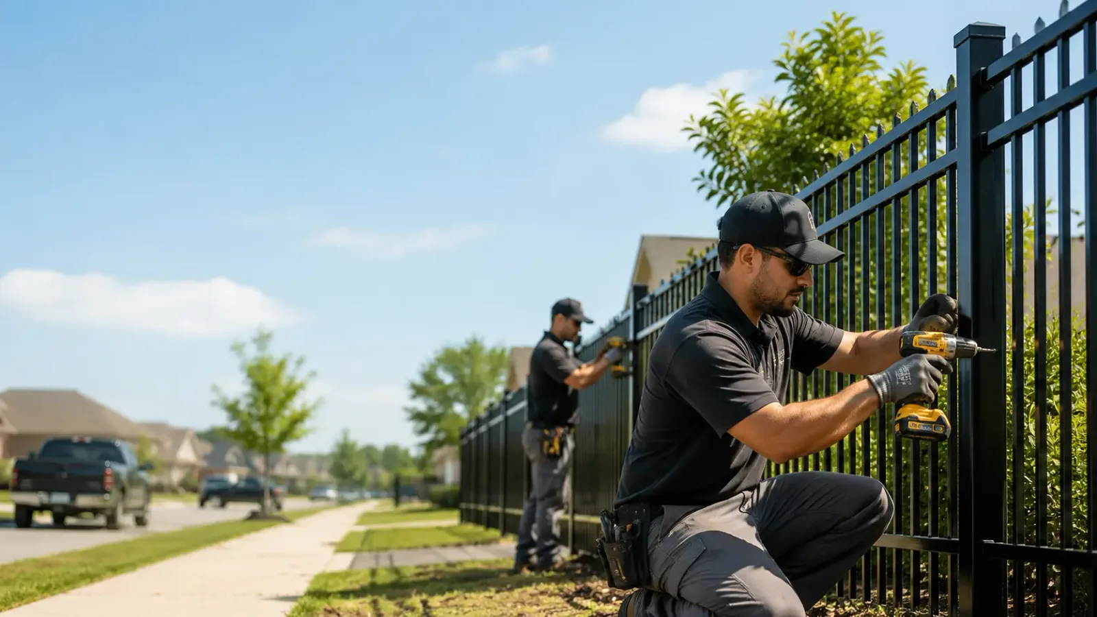 Metal Fence Installation in Spicer, MN